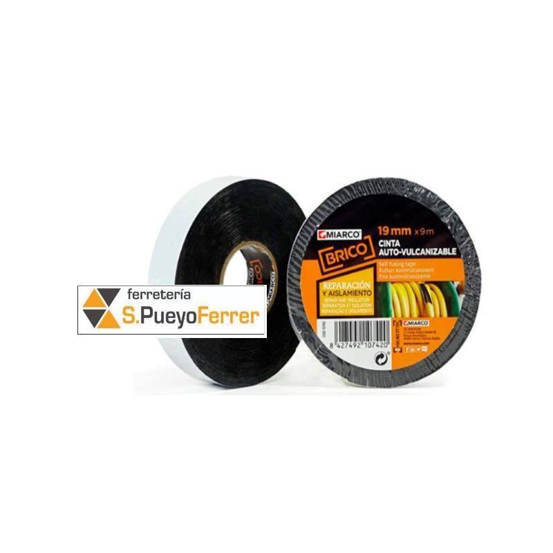 CINTA AUTOVULCANIZABLE 19X9M NEGRO