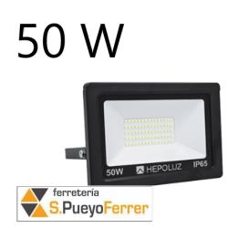 FOCO LED 50W NEGRO 4000K NEUTRO