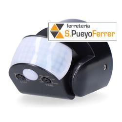 DETECTOR NEGRO MOVIMIENTO Y CREPUSCULAR 15M IP65