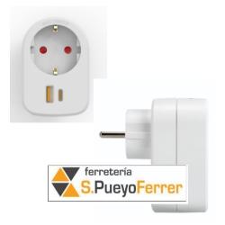 ADAPTADOR COMBI 30W USB A+C BLANCO