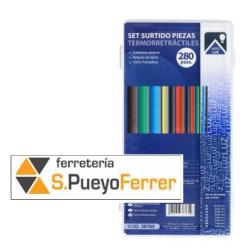 SURTIDO 280 MANGUERAS TERMORETRACTIL COLORES