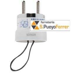 CLAVIJA SALIDA LATERAL 16A 250V CON TIRANTE