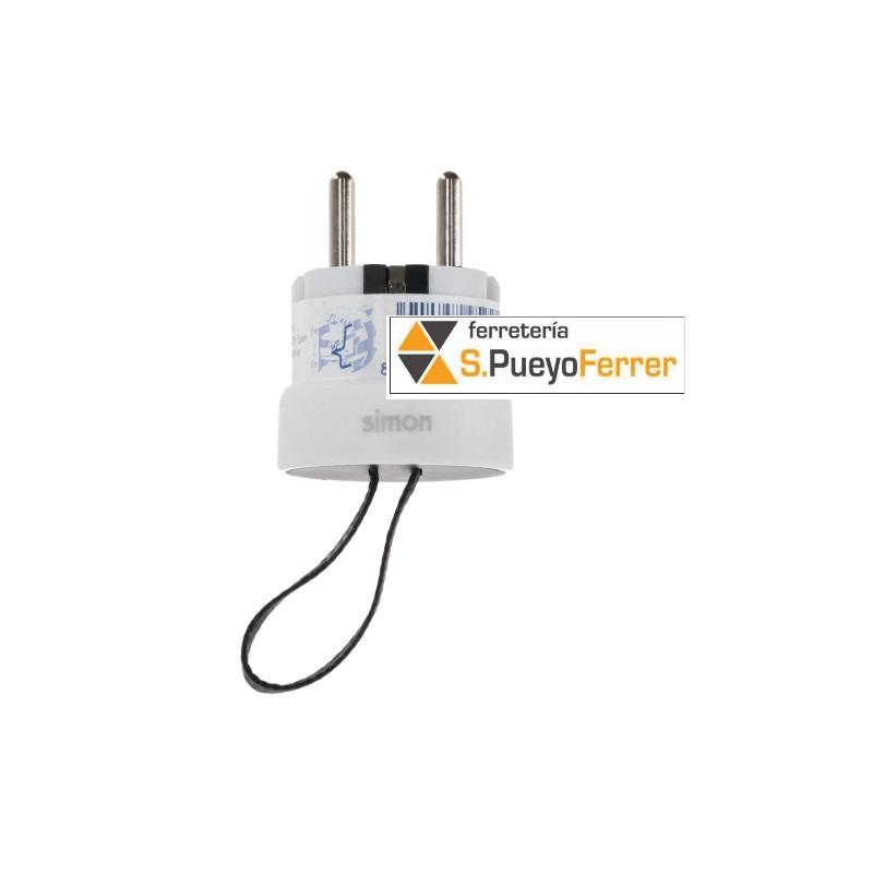 CLAVIJA SALIDA LATERAL 16A 250V CON TIRANTE